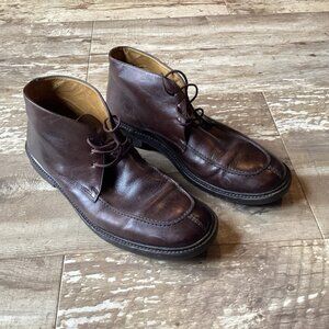 J Crew Chukka Boots Leather Ankle Brown Mens Size 11.5 89021 Romania Made J. Crew | Shoes | Nwt J Crew Leather Chukka Boots | Poshmark main image 4